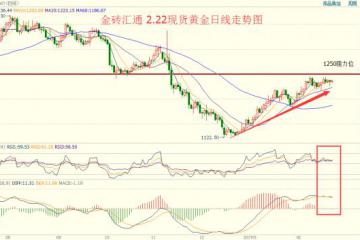 金砖汇通：金银承压回落油价上破55关口